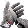 Cut Resistant Gloves - Ambidextrous, Food Grade, High Performance Level 5 Protection. Size Medium, Complimentary Ebook Included - XL