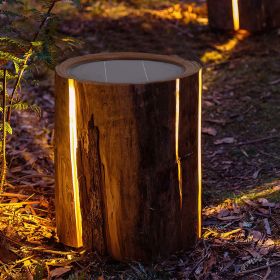 Solar Power Outdoor illuminated Stub - 1-pack