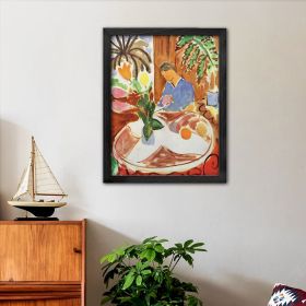 Framed Canvas Wall ArtOil Paintings Impressionism Aesthetic Prints Canvas Paintings for Living Room Bedroom Office Home - 12*16