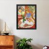 Framed Canvas Wall ArtOil Paintings Impressionism Aesthetic Prints Canvas Paintings for Living Room Bedroom Office Home - 16*24