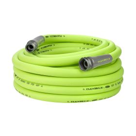 Flexzilla® Garden Hose, 3/4" x 50', 3/4" - 11 1/2 GHT Fittings, Flexible Hybrid Polymer, ZillaGreen® - Flexzilla