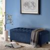 Tufted Top Soft Close Storage Bench - as Pic