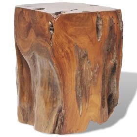 Stool Solid Teak Wood - Brown
