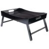 Wood Benito Serving Breakfast Bed Tray, Espresso Finish - Espresso