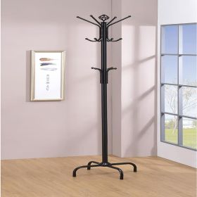 Black Metal Coat Rack - as Pic