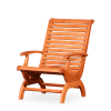 Eucalyptus Plantation Chair Natural Oil - as Pic