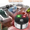 360° Ultrasonic Pest Repeller Electronic Plug-in Pest Control Mouse Chaser Blocker Repellent Deterrent - Black