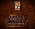 "Music" By Billy Jacobs, Printed Wall Art, Ready To Hang Framed Poster, Black Frame - as Pic