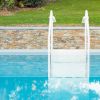 85*68*198cm PE Swimming Pool Escalator White - White