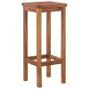 5 Piece Patio Bar Set Solid Wood Acacia - Brown