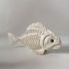 Spook Up Your Home with this Life-Size Skeleton Fish Decoration! - Fishbone Style