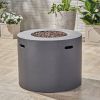 AIDAN 31" ROUND FIRE PIT- 40,000 BTU - as Pic
