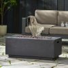 AIDAN 40" RECTANGULAR FIRE PIT - 40,000 BTU - as Pic