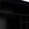 Bar Cabinet Castle, Living Room, Black - Black