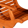 Eucalyptus Plantation Chair Natural Oil - as Pic