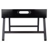 Wood Benito Serving Breakfast Bed Tray, Espresso Finish - Espresso