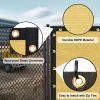 Artpuch Privacy Fence Screen Sand Customized Outdoor Mesh Panels for Backyard, Balcony,Patio,Construction Site with Zip Ties - 5x261 ft - Sand