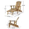 MALIBU RECLINING ADIRONDACK CHAIR - as Pic