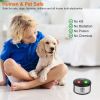 360° Ultrasonic Pest Repeller Electronic Plug-in Pest Control Mouse Chaser Blocker Repellent Deterrent - Black