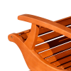 Eucalyptus Plantation Chair Natural Oil - as Pic