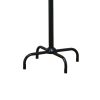 Black Metal Coat Rack - as Pic