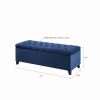 Tufted Top Soft Close Storage Bench - as Pic