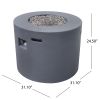 AIDAN 31" ROUND FIRE PIT- 40,000 BTU - as Pic