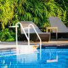 85*68*198cm PE Swimming Pool Escalator White - White
