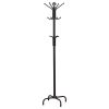 Black Metal Coat Rack - as Pic